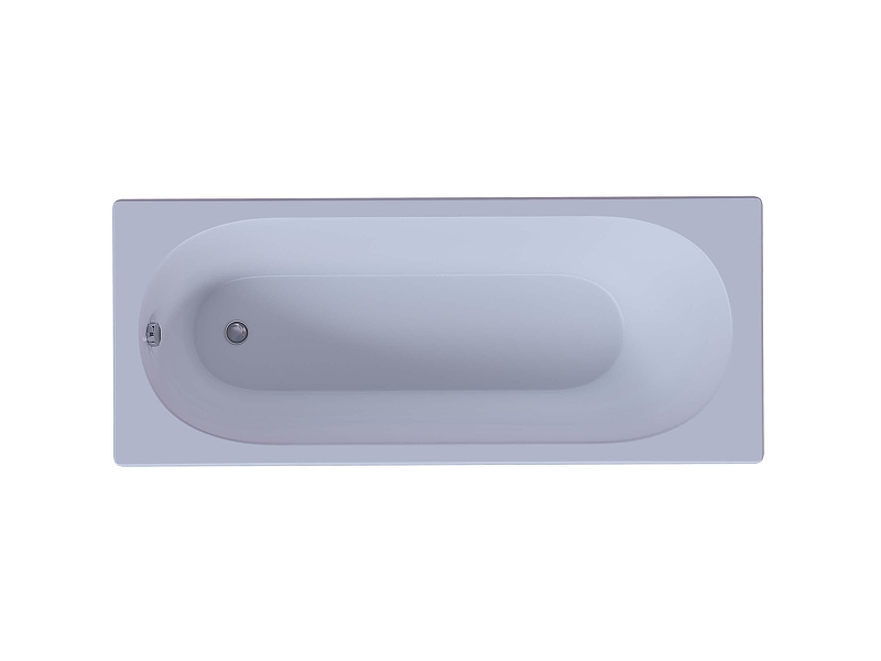 Акриловая ванна Aquatek Оберон 160х70 OBR160-0000086 цвет Белый без панелей, каркаса и слив-перелива