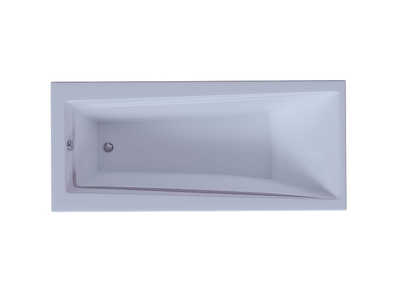 Акриловая ванна Aquatek Либра 150х70 LIB150-0000053 цвет Белый без панелей, каркаса и слив-перелива